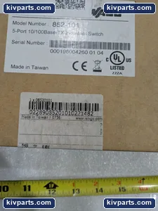 WAGO 852-101 1 Industrial Switch – actual item, photo 4 of 7