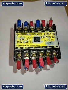 Hitachi K12N-EPW-220W Magnetic Contactor – actual item, photo 2 of 4