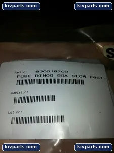 Eaton 830018700 Holec DIN00 Slow Blow Fuse – actual item, photo 2 of 3