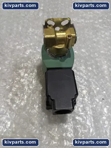 ASCO JKP8262G212 Red Hat II Brass Solenoid Valve – actual item, photo 3 of 5