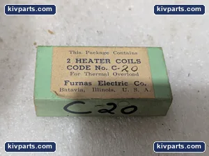 Furnas C-20 2 Heater Coils – actual item, photo 2 of 4
