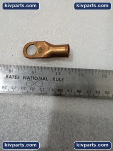 COPPER LUGS 1/0 WIRE 1/2 DIA (LOT OF 5) – actual item, photo 2 of 4