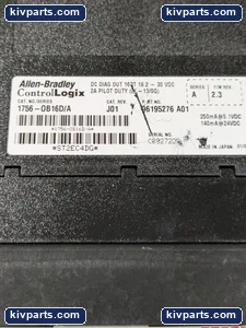 Allen-Bradley 1756-OB16D/A DC Diagnostic Output Module – actual item, photo 5 of 7