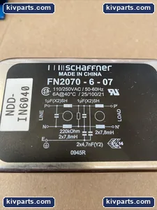 Schaffner FN2070-6-07 Power Line EMI RFI Filter – actual item, photo 2 of 4
