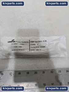 Eaton A31006 Cooper Type Amp 6.00 Fuse – actual item, photo 2 of 7