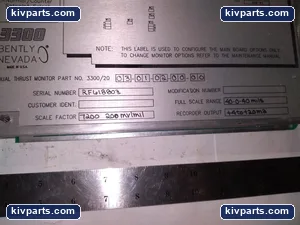 Bently Nevada 3300/2D Vibration Monitor – actual item, photo 2 of 5