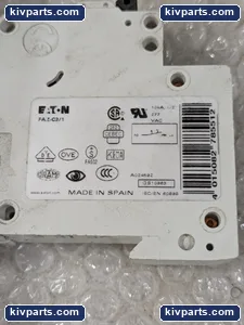 Eaton FAZ-C3/1 Miniature Circuit Breaker – actual item, photo 2 of 6