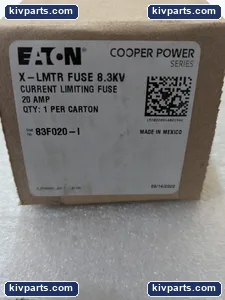 Eaton 83F020-I Voltage Current Limiting Fuse – actual item, photo 4 of 5