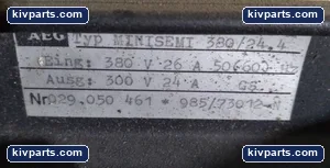 AEG Minisemi 380/24.4 DC Drive – actual item, photo 2 of 7
