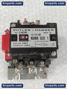 Cutler-Hammer C10CN3 NEMA Size 1 Magnetic Contactor – actual item, photo 2 of 8