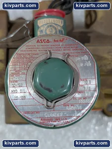 ASCO 8344A77 Brass Solenoid Valve – actual item, photo 4 of 6