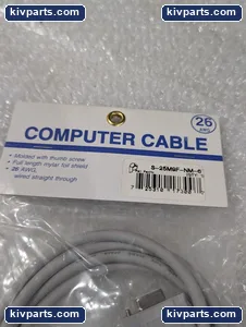PAN Pacific S-25M9F-NM-6 Null Modem Cable – actual item, photo 2 of 7