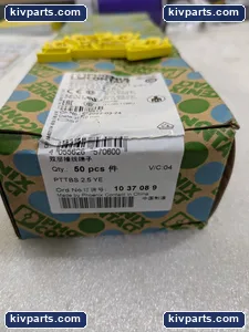 Phoenix Contact 1037089 YE Double Level Terminal Block – actual item, photo 3 of 8