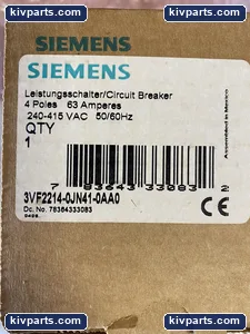Siemens 3VF2214-0JN41-0AA0 Circuit Breaker – actual item, photo 2 of 4