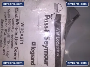 Legrand WIUCAST1 Wet Location Plug Cover – actual item, photo 2 of 5