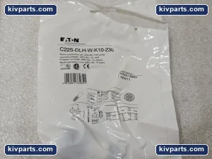 Eaton C22S-DLH-W-K10-230 White Pushbutton – actual item, photo 2 of 4
