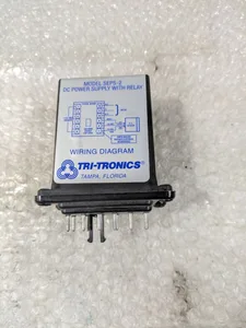 Tri-tronics SEPS-2 DC Power Supply with Relay