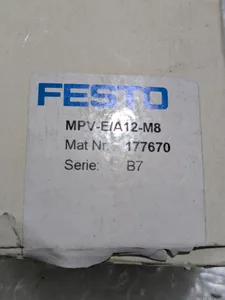 Festo MPV-E/A12-M8 Valve Terminal Module
