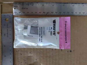 Watts PL-3003 Push Fit Plastic Tube Fitting