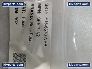 Bussmann SFE-7-1/2 Fuse – actual item, photo 2 of 7