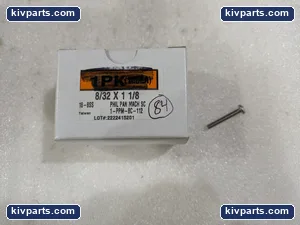 8-32 x 1-1/8in 18-8 Stainless Steel Phillips Pan Head Machine Screws Box of 84 – actual item, photo 2 of 3