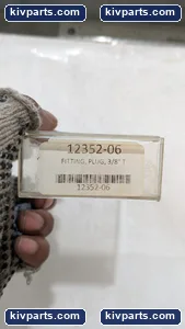 SMC 12352-06 Tube Insert Plug Fitting – actual item, photo 5 of 6