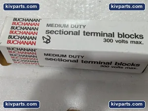 Buchanan Duty Sectional Terminal Block – actual item, photo 3 of 6