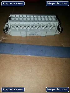Harting HDC-HE-024M Male Insert Heavy Duty Connector – actual item, photo 2 of 7