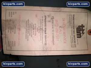 Reliance Electric P32G4401A Duty Master AC Motor – actual item, photo 6 of 9
