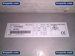 ABB ACH401602032 ACH400 AC Drive VFD – actual item, photo 5 of 6