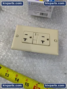 Eaton TRSGFA20V Arrow Hart Self-Test GFCI Outlet – actual item, photo 3 of 6