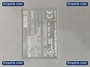 Mitsubishi Q64AD Analog Input Module – actual item, photo 11 of 12