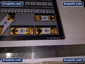 Hitachi Seiki 11-HC-E0-SS 000418 Operator Panel – actual item, photo 2 of 5