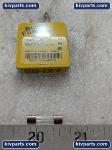 Bussmann S500-630-R Semiconductor Fuse – actual item, photo 2 of 8