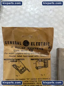 General Electric 81D52 Overload Relay Heater Elements – actual item, photo 2 of 8