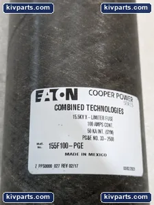 Eaton 155F100-PGE Current Limiting Fuse – actual item, photo 11 of 13