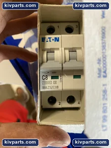 Eaton WMZS2C08 Miniature Circuit Breaker – actual item, photo 2 of 5