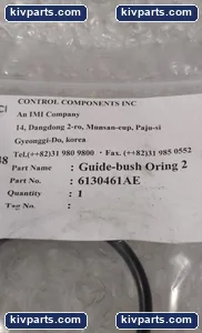 IMI CCI 2-RO Guide-Bush O-Ring Control Valve – actual item, photo 2 of 5