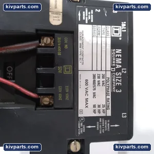 Square D NEMA Size 3 Contactor – actual item, photo 2 of 6