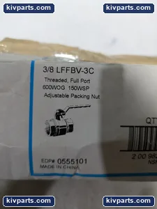Sylvania LFFBV-3C WATTS Brass Ball Valve – actual item, photo 4 of 14