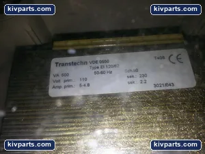 Transtechn VDE 0550 EI 120/62 500VA Power Transformer 110V to 230V Converter OE – actual item, photo 4 of 6