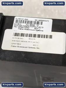 Emerson KJ1501X1-BA2 System Power Supply Module – actual item, photo 2 of 6