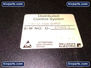 Reliance Electric 0-57403-D Module Distributed Control – actual item, photo 3 of 7
