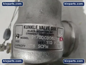 Kunkle 917GDCB06BKE0115 Safety Relief Valve – actual item, photo 2 of 6