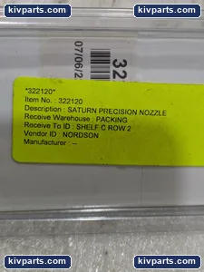 Nordson 322120 Saturn Precision Nozzle – actual item, photo 5 of 6