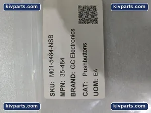 GC Electronics 35-484 Lighted Pushbutton Switch – actual item, photo 2 of 8