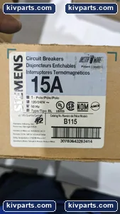 Siemens B115 Circuit Breaker – actual item, photo 3 of 4
