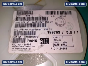 ATC 600S1R3AT250XT RF High-Q Ceramic Capacitor – actual item, photo 2 of 3