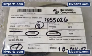 Customers Name 4D300-2B Seal – actual item, photo 3 of 3