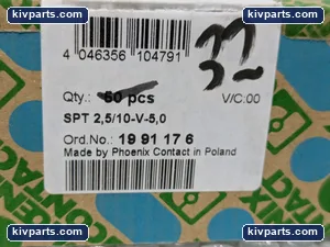 Phoenix Contact 5/10-V-5 SPT 2 0 PCB Terminal Block – actual item, photo 2 of 5